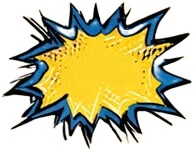 a comic book with a yellow explosion.jpg